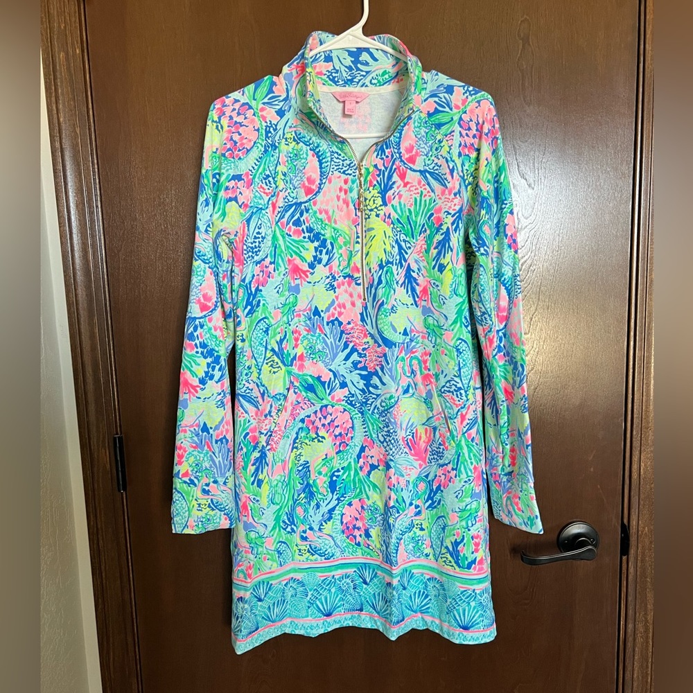 Lilly Pulitzer Popover SPF dress size small